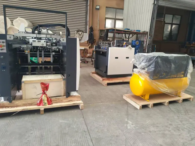 Uus Star YFMA-760 automaatne eelkatmise lamineerimismasin saadetakse peagi Saudi Araabias asuvale kliendile.