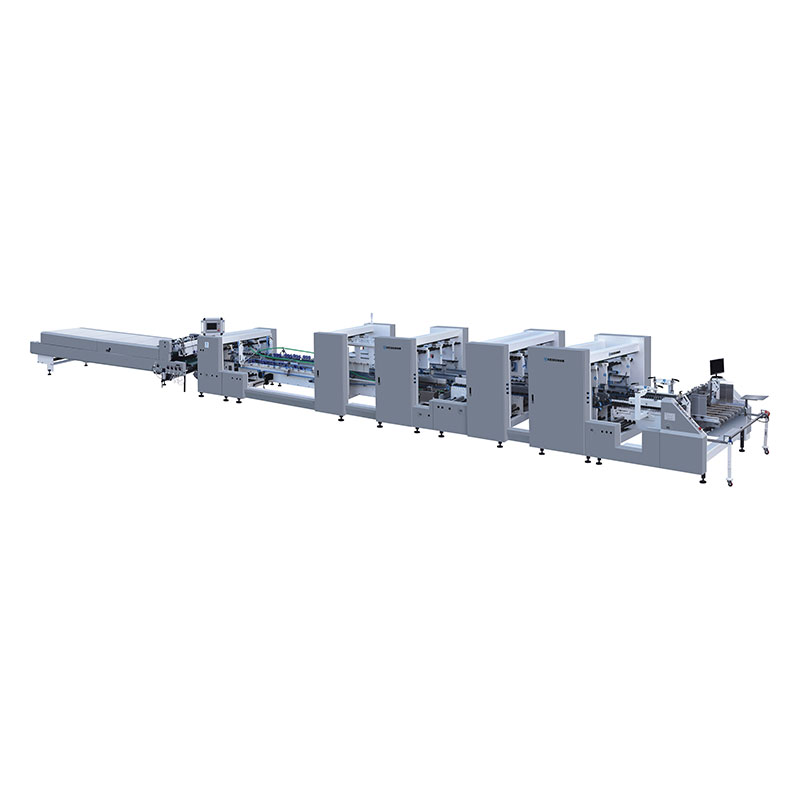 Automaatne 4 ja 6 nurga kaust Glueri masin